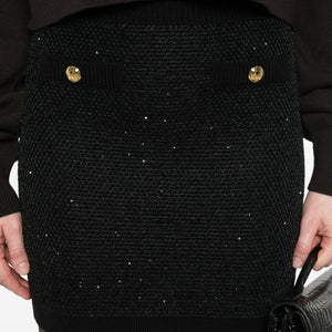 Elisabetta Franchi Wool knitted skirt