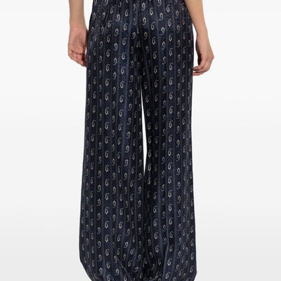 Tory Burch Jacquard silk trousers