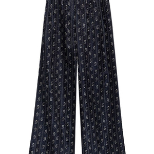Tory Burch Jacquard silk trousers