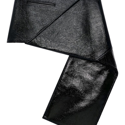 Courreges Vinyl mini skirt