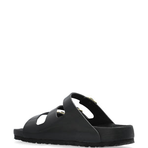 Birkenstock Florida Fresh Natural Leather Patent Sandals