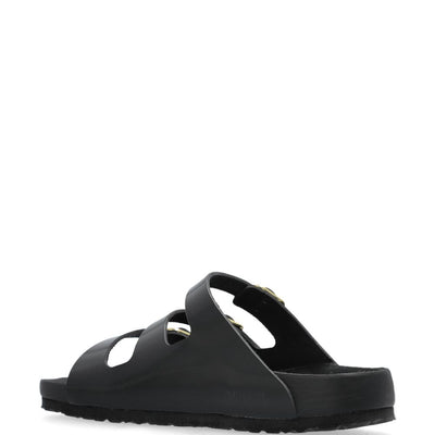Birkenstock Florida Fresh Natural Leather Patent Sandals