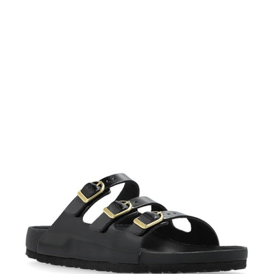 Birkenstock Florida Fresh Natural Leather Patent Sandals
