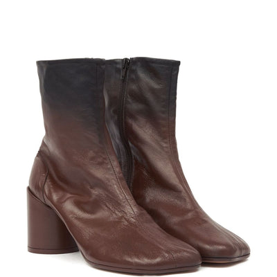 MM6 Maison Margiela 90mm leather ankle boots