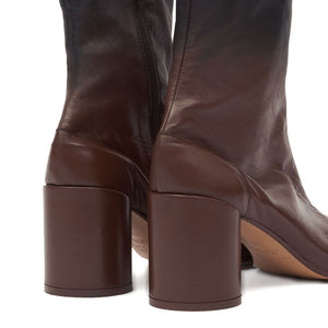 MM6 Maison Margiela 90mm leather ankle boots