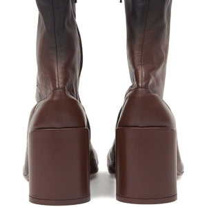 MM6 Maison Margiela 90mm leather ankle boots