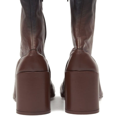 MM6 Maison Margiela 90mm leather ankle boots