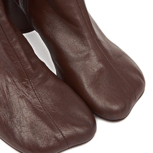 MM6 Maison Margiela 90mm leather ankle boots