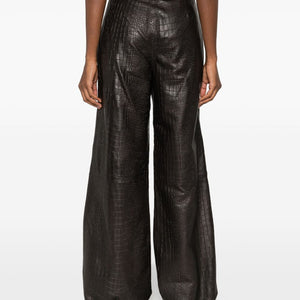 Enes Leather trousers