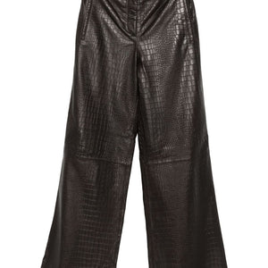 Enes Leather trousers