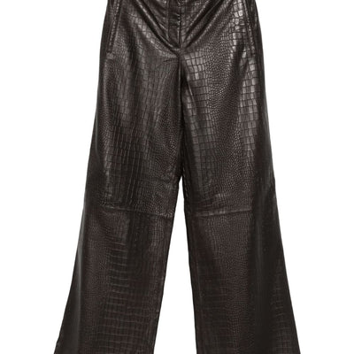 Enes Leather trousers