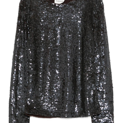 P.A.R.O.S.H. Sequined top