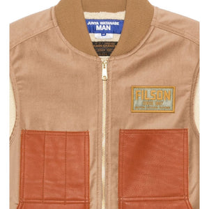 Junya Watanabe X Filson Leather panels vest