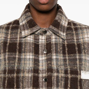 Dunst Flannel checked shirt