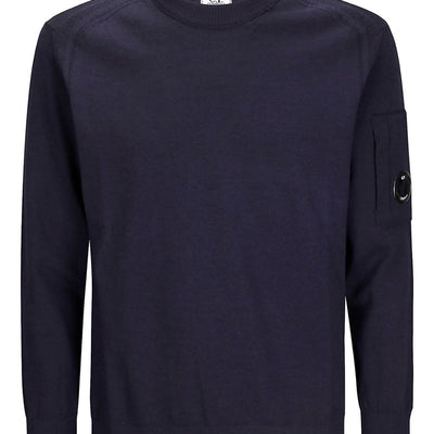 C.P. Company Logo wool crewneck sweater