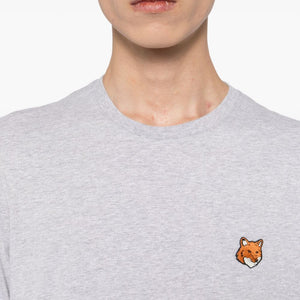 Maison Kitsuné Embroidered-logo patch T-shirt