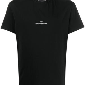 Maison Margiela Distorted-logo cotton T-shirt