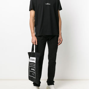Maison Margiela Distorted-logo cotton T-shirt