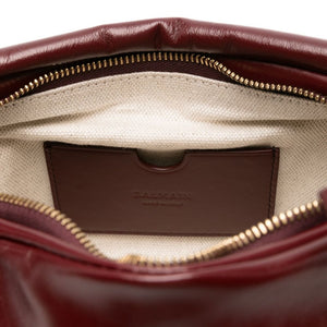 Balmain Medium Sync Bag In Calfskin Leather