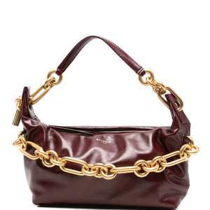 Balmain Medium Sync Bag In Calfskin Leather
