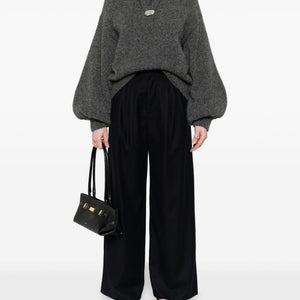 Susanne Bommer Silk blend trousers