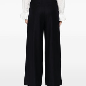 Susanne Bommer Silk blend trousers