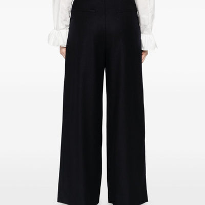 Susanne Bommer Silk blend trousers