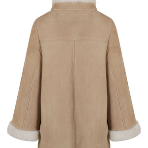 Fay Leather shealing cape