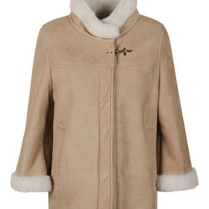 Fay Leather shealing cape