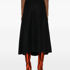 Susanne Bommer Cotton midi skirt