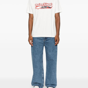 Autry X Maison Kitsune Logo cotton t-shirt