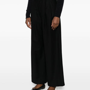 Susanne Bommer Cotton blend trousers