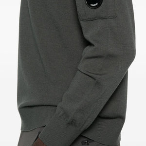 C.P. Company Logo wool crewneck sweater