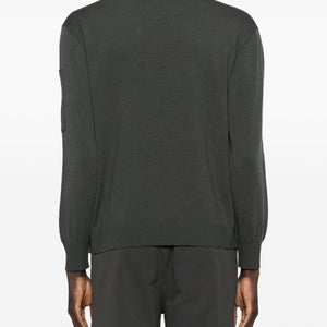 C.P. Company Logo wool crewneck sweater