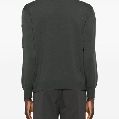 C.P. Company Logo wool crewneck sweater