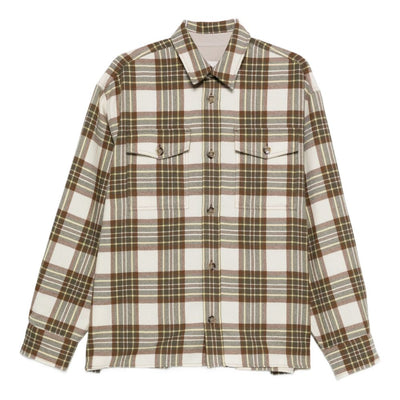 Ami Paris Wool checked overshirt