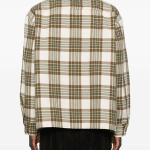 Ami Paris Wool checked overshirt