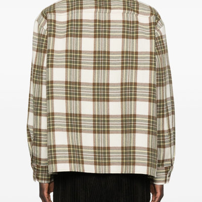 Ami Paris Wool checked overshirt