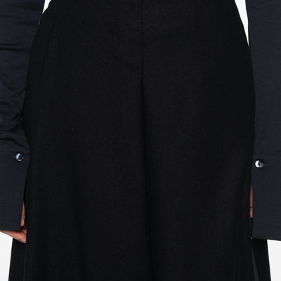 Susanne Bommer A-line design Cotton midi skirt