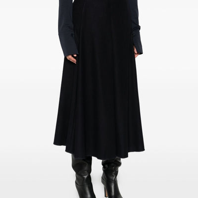 Susanne Bommer A-line design Cotton midi skirt