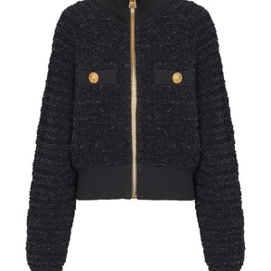 Balmain Tweed bomber jacket