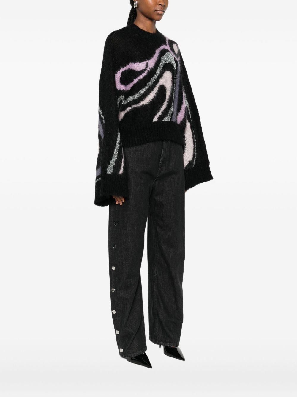 Pucci Wool printed sweater
