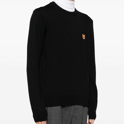 Maison Kitsuné Bold fox head patch sweater