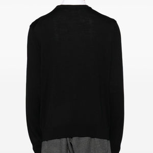 Maison Kitsuné Bold fox head patch sweater