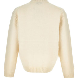 Maison Kitsuné Fox Head-intarsia sweater