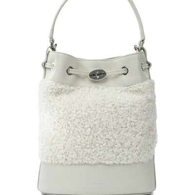 Zanellato Monda'® Small Bag In White Merinos Fabric