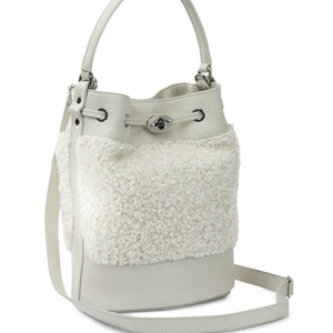 Zanellato Monda'® Small Bag In White Merinos Fabric