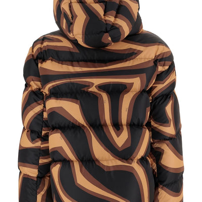 Pucci Printed nylon down jacket