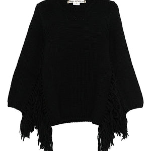 Comme Des Garcons Comme Des GarÃ§ons Fringed Wool Top