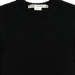 Comme Des Garcons Comme Des GarÃ§ons Fringed Wool Top